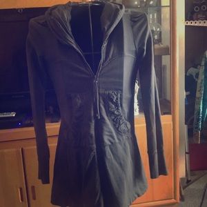 Prairie underground zip up cardigan